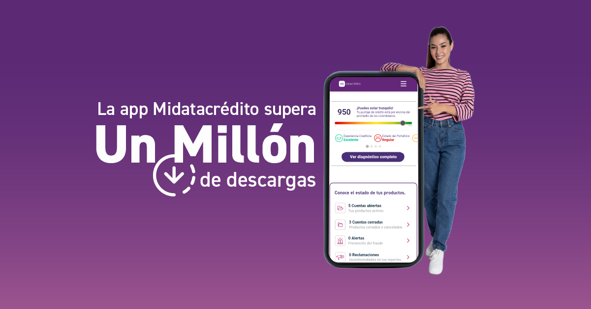 app_Midatacredito_supera_1millon_de_descargas